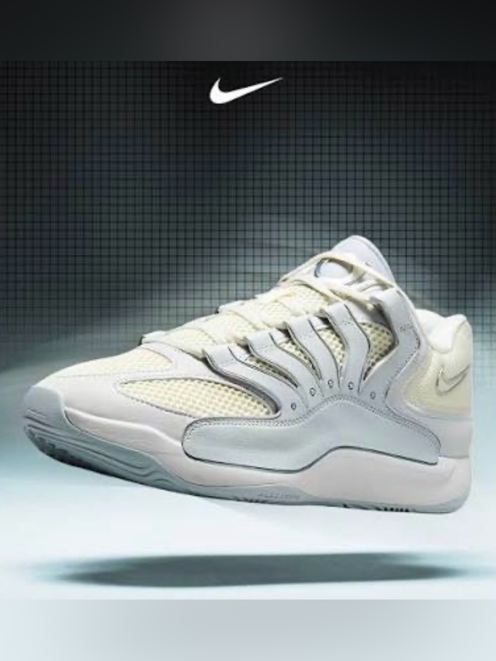 Nike KD18 Pure Platinum/Wolf Grey/Summit White